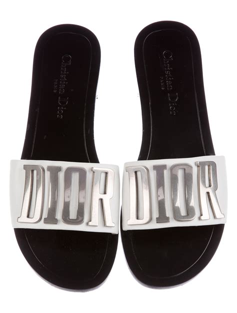 women's christian dior slippers|christian dior sliders women.